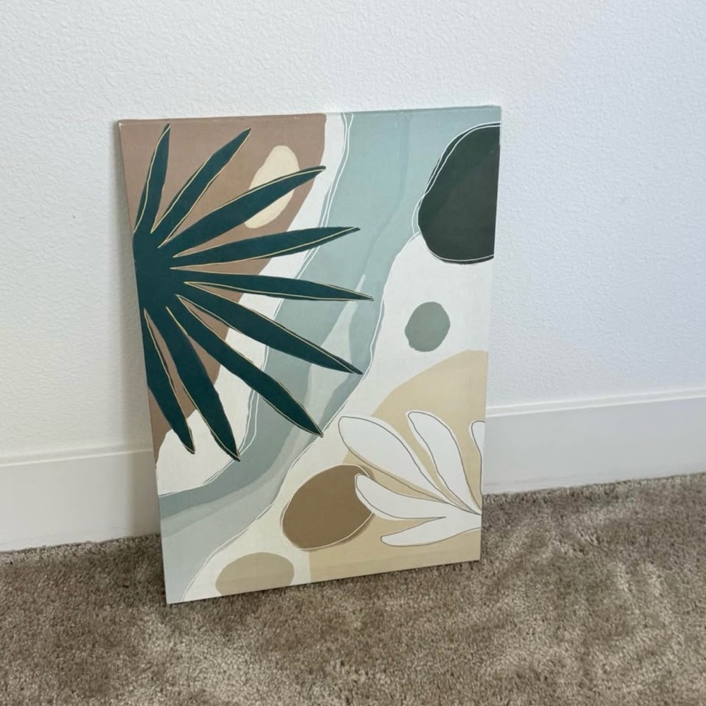Green Canvas Wall Art - Home Decor
